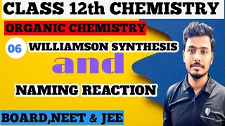 Class 11th amp12th Williamson synthesis reactionsymmetrical etherchemistry reaction neet new [upl. by Perri]