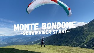 Schwieriger Start am Monte Bondone  Gardasee Walk amp Fly [upl. by Anida]