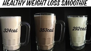 3 Healthy Weight Loss Smoothie  Breakfast Smoothie [upl. by Nadnerb]