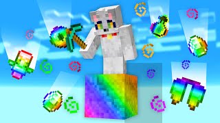 Minecraft PERO en 1 BLOQUE SUPER OP 💎😱 [upl. by Illac733]