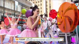 Katy Perry  Teenage Dream Live in Today Show 082710  HD 1080p [upl. by Akyeluz332]