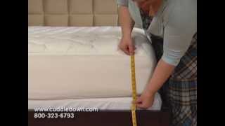 How To Measure Your Bed For A Fitted Sheet [upl. by Charil693]