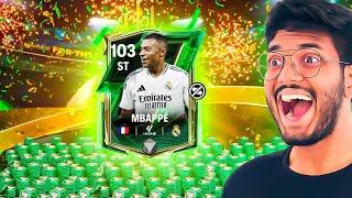 I Wasted Loads of FC POINTS Trying to Pack 103 Mbappe amp Bellingham  FC MOBILE [upl. by Nilde813]