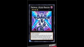 Yugioh Duel Links  Summon Firewall eXceed Dragon shorts [upl. by Naji]