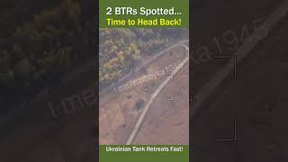 Ukrainian Tank Retreats After Spotting BTR82s – What Happened [upl. by Monafo524]