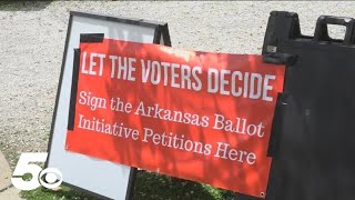 Where do the Arkansas ballot initiatives stand ahead of the signature deadline this July [upl. by Alecia]