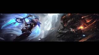 DAWNBRINGER Riven VS NIGHTBRINGER Yasuo  Epic Rap Battles [upl. by Annej]