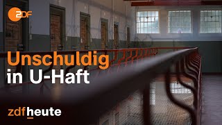 Freiheitsentzug ohne Urteil Wenn Menschen unschuldig in UHaft geraten  Frontal [upl. by Acirre]