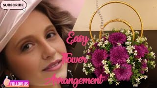 Easy flower arrangement [upl. by Hoo]