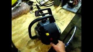 McCulloch SE2000 Chainsaw Running easy start [upl. by Kelli]