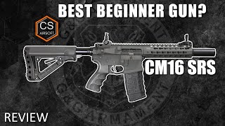 GampG CM16 SRS  SRL  SRXL Review  CS Airsoft [upl. by Lerraf]