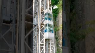 This outdoor elevator is the tallest in the world shorts [upl. by Stiegler]