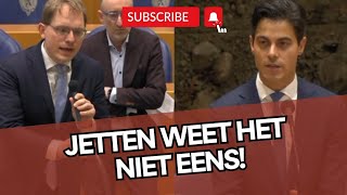 Van Houwelingen FVD zet Jetten KLEM Je weet het niet eens [upl. by Hplar]