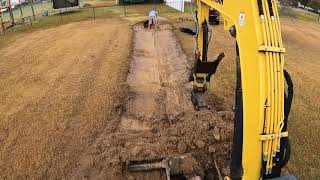 Easy Ditch Grading Job [upl. by Gloriana]