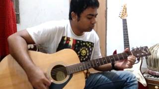 Amar Sonar Bangla Bangladesh National Anthem Intro in Acoustic Guitar G Sharif [upl. by Handal]