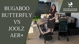 Bugaboo Butterfly vs Joolz Aer  Which is the Travel Stroller Champion [upl. by Alol]