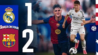 HIGHLIGHTS  REAL MADRID 1 vs 2 FC BARCELONA  USA TOUR 2024 El Classico [upl. by Franza419]