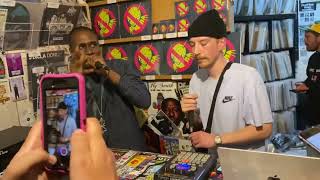 King Kashmere  Alecs DeLarge  live in store rarekind records Brighton “23 [upl. by Leksehcey]