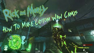 HOW TO MAKE WAW CUSTOM CAMOS [upl. by Eniluqcaj]