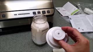 FoodSaver® V4865 2In1 Vacuum Sealing System How to Seal a Jar [upl. by Prestige]