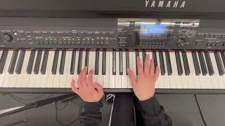 Goth Sidewalks amp Skeletons Piano Tutorial [upl. by Horter980]