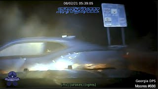 Georgia State Trooper Performs WILD PIT On Stolen Chevy Camaro SS [upl. by Younger]