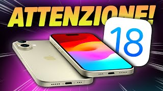 iOS 18 UFFICIALI LE PRIME NUOVE FUNZIONI UNA È PAZZESCA 👀 [upl. by Bartko]