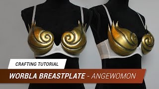 Crafting Tutorial  Worbla Breastplate Angewomon  JakCosplay [upl. by Orozco]