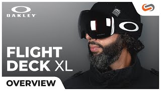 Oakley Flight Deck XL Overview  SportRx [upl. by Deina184]