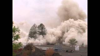 Hanford DOE Site  Buildings 337337B amp 309 Emissions Stack  Controlled Demolition Inc [upl. by Rutra]