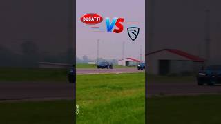 Bugatti Chiron VS Rimac Nevera in drag race bugatti rimac dragrace chiron [upl. by Lesiram]