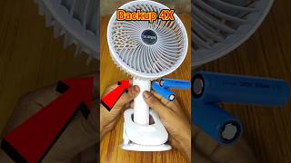 How To Increase 4X Backup fans shorts battery trending viralvideo creativejahangir [upl. by Kaya984]