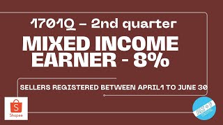 1701q  8 mixed earner new sellers [upl. by Eirod161]