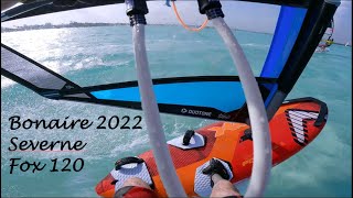 Bonaire 2022 sailing the Severne Fox 120 [upl. by Matt642]