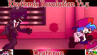 Friday Night Funkin Rhythmic Revolution V15 Among Us FNF Mod Its Black VS BF in Deathrun [upl. by Nosila]