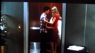 Taylor Lautner amp Taylor Swift Kissing Scene in Valentines Day  Elevator [upl. by Eneliak]