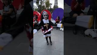 La monja de la feria 😱 halloween viral diamanteguillen tiktok parati dinero shorts short [upl. by Prosperus]