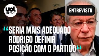 Apoio incondicional de Rodrigo a Bolsonaro é incompatível com história do PSDB diz José Aníbal [upl. by Orr]