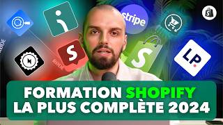 FORMATION SHOPIFY GRATUITE comment créer une boutique Shopify de A à Z [upl. by Eiryk]