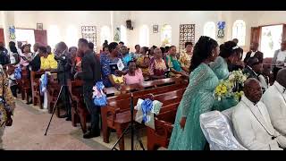 Here Comes The Bride  StFrancis Choir Kanaaba [upl. by Trust964]