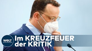 VOLL DANEBEN GEGRIFFEN Kritik an CoronaImpfstrategie von Jens Spahn nimmt an Schärfe deutlich zu [upl. by Yalahs514]