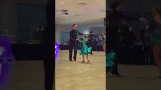 7 years old Amanda  Ballroom Dance Champion 2021 shorts [upl. by Aislehc]