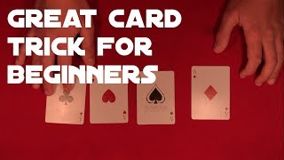 Best Trick You Can Do With 4 Cards [upl. by Eneloc]