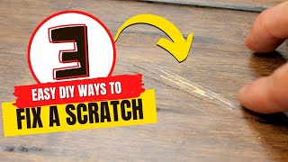 3 DIY Ways to Fix a Scratch in Hardwood Floors [upl. by Nonez]