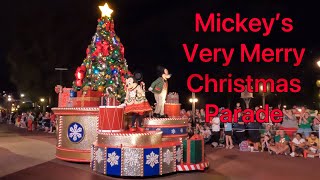 Mickey’s Very Merry Christmas Parade MVMCP disney [upl. by Eniluqcaj]