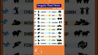 Irregular Plural Nouns In English  Enhance Your English  Speak English Fluently [upl. by Gomar]