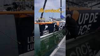 Les premiers IMOCA arrivent aux SablesdOlonne pour préparer le Vendée Globe 2024 [upl. by Rednave]