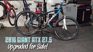 Budget Mountain Bike Build  GIANT ATX 275 Hardtail [upl. by Ilojna]