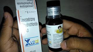 Xyzal Syrup review Best Treatment of Allergic Rhinitis amp Chronic Urticaria [upl. by Adnical]