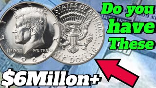 DO YOU HAVE THESE MOST VALUABLE KENNEDY HALF DOLLAR COINS WORTH OVER 6 MILLON halfdollar [upl. by Rodi]